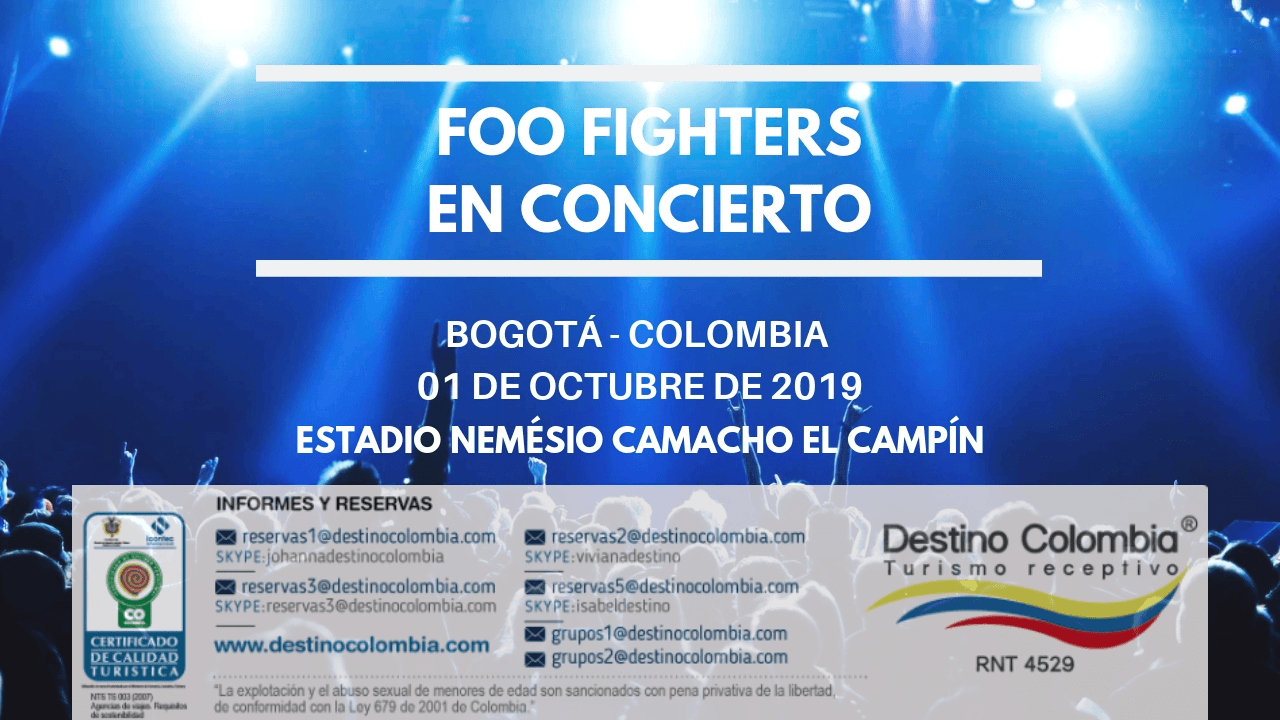 CONCIERTO FOO FIGHTERS 2019